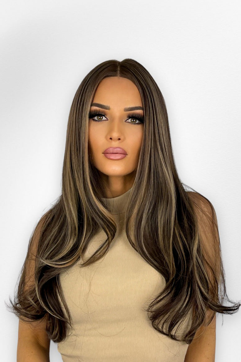 Carrie - Wig en dentelle synthétique