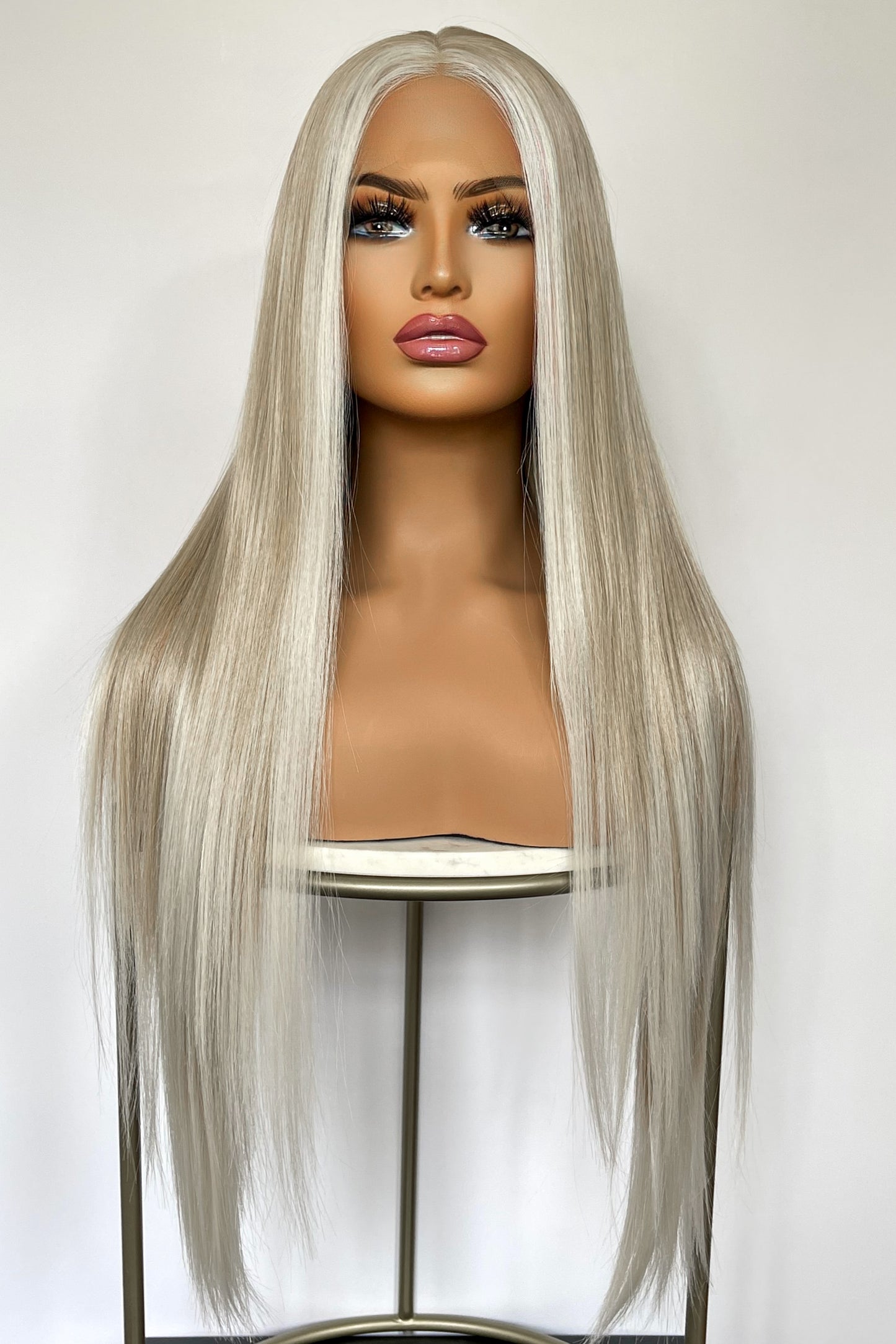 Crystal - Wig en dentelle synthétique